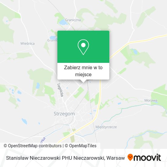 Mapa Stanisław Nieczarowski PHU Nieczarowski