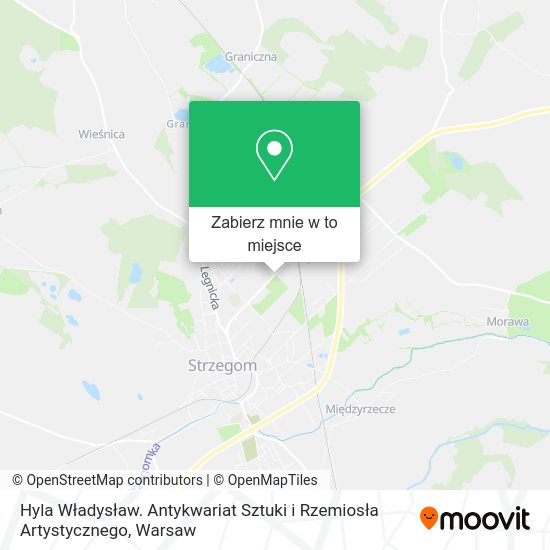 Mapa Hyla Władysław. Antykwariat Sztuki i Rzemiosła Artystycznego