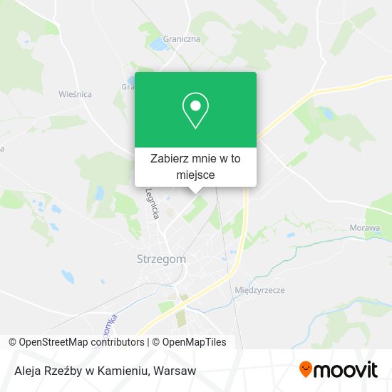 Mapa Aleja Rzeźby w Kamieniu