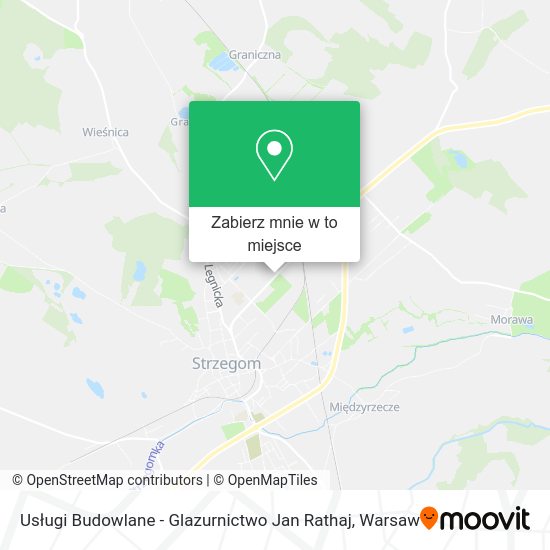 Mapa Usługi Budowlane - Glazurnictwo Jan Rathaj