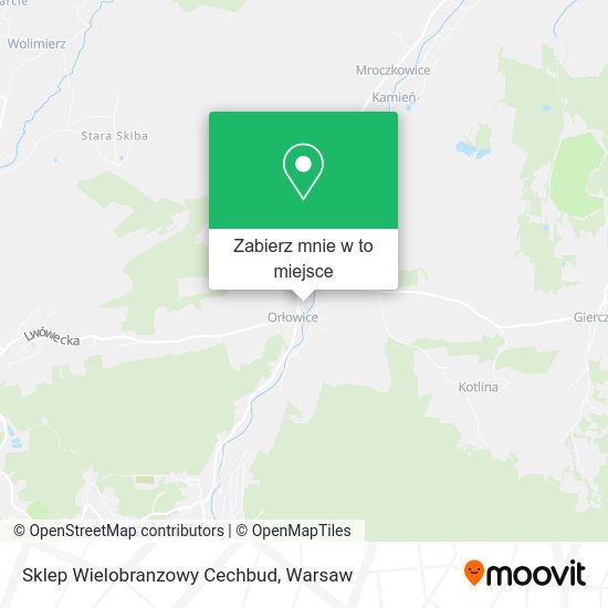 Mapa Sklep Wielobranzowy Cechbud