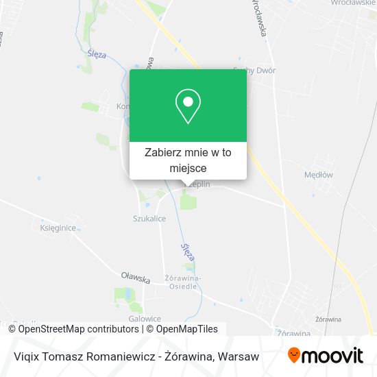 Mapa Viqix Tomasz Romaniewicz - Żórawina