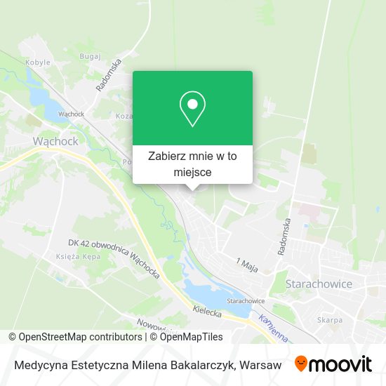 Mapa Medycyna Estetyczna Milena Bakalarczyk