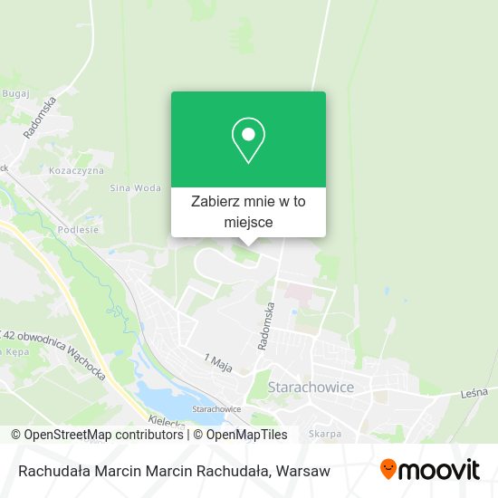 Mapa Rachudała Marcin Marcin Rachudała