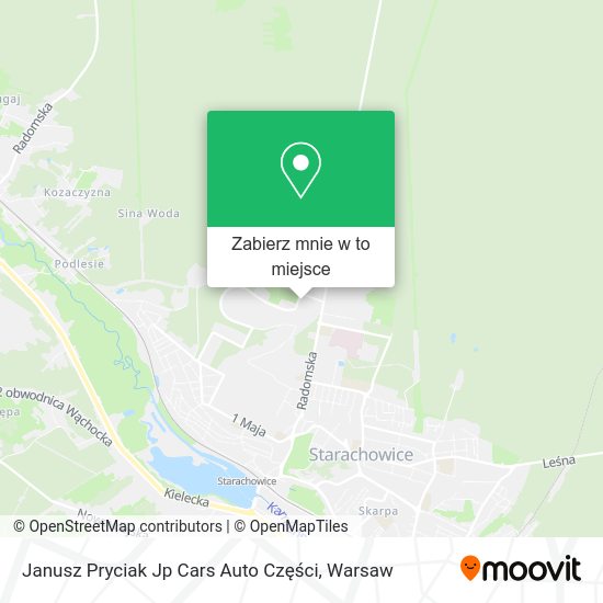 Mapa Janusz Pryciak Jp Cars Auto Części