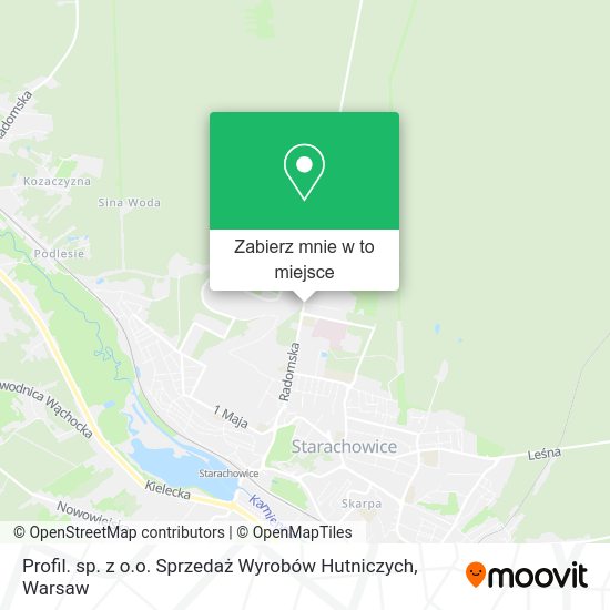 Mapa Profil. sp. z o.o. Sprzedaż Wyrobów Hutniczych