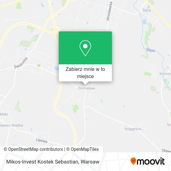 Mapa Mikos-Invest Kostek Sebastian