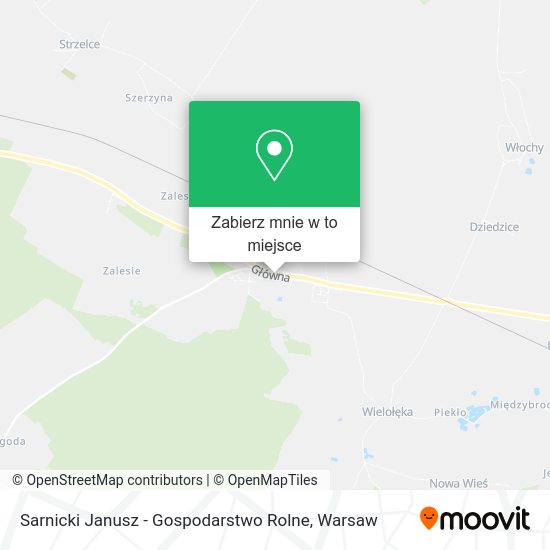 Mapa Sarnicki Janusz - Gospodarstwo Rolne