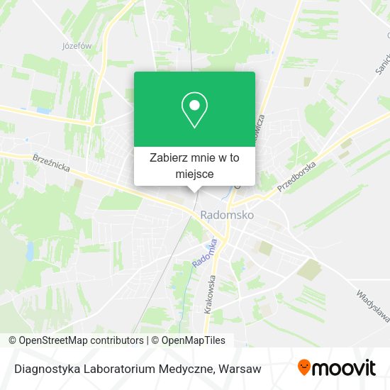 Mapa Diagnostyka Laboratorium Medyczne