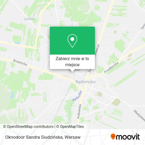 Mapa Oknodoor Sandra Siudzińska