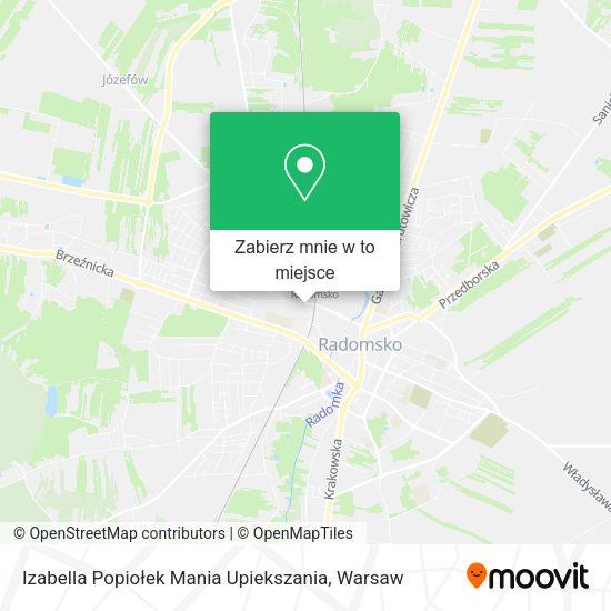 Mapa Izabella Popiołek Mania Upiekszania