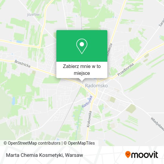 Mapa Marta Chemia Kosmetyki