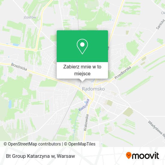 Mapa Bt Group Katarzyna w