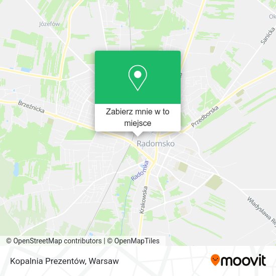 Mapa Kopalnia Prezentów