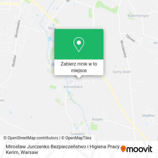 Mapa Mirosław Jurczenko Bezpieczeństwo i Higiena Pracy Kerim