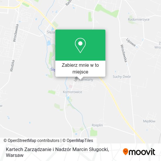 Mapa Kartech Zarządzanie i Nadzór Marcin Sługocki