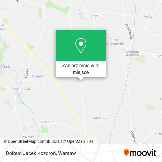 Mapa Dolbud Jacek Kozdroń