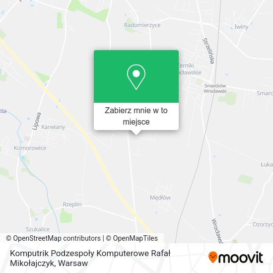 Mapa Komputrik Podzespoły Komputerowe Rafał Mikołajczyk