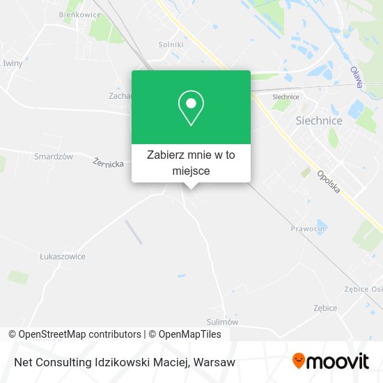 Mapa Net Consulting Idzikowski Maciej