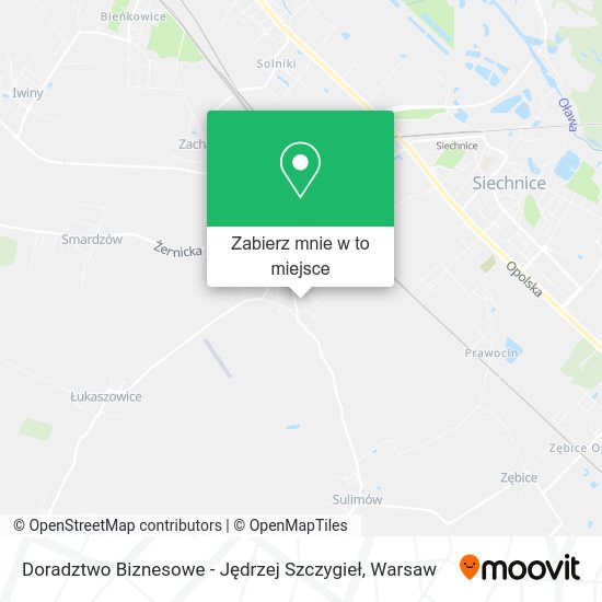 Mapa Doradztwo Biznesowe - Jędrzej Szczygieł