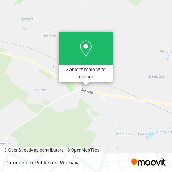 Mapa Gimnazjum Publiczne