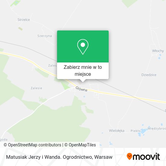 Mapa Matusiak Jerzy i Wanda. Ogrodnictwo