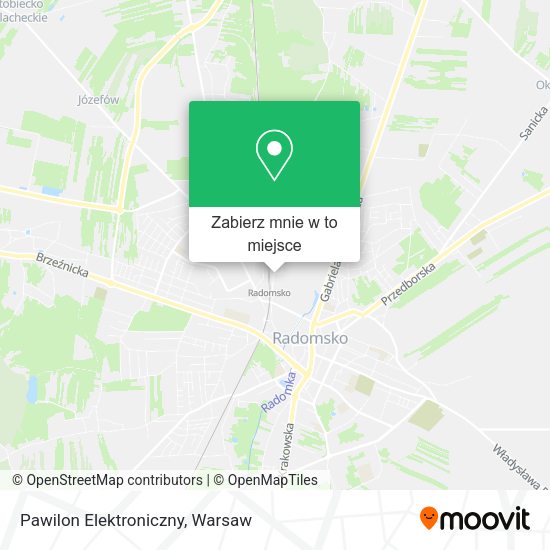 Mapa Pawilon Elektroniczny