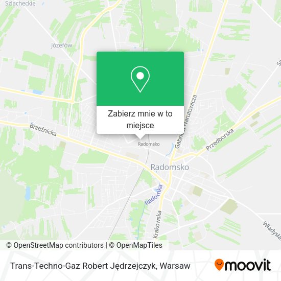 Mapa Trans-Techno-Gaz Robert Jędrzejczyk