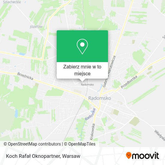 Mapa Koch Rafał Oknopartner