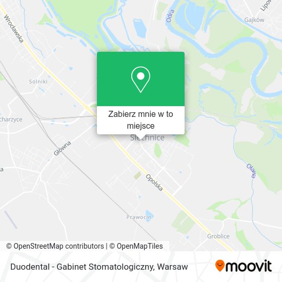 Mapa Duodental - Gabinet Stomatologiczny