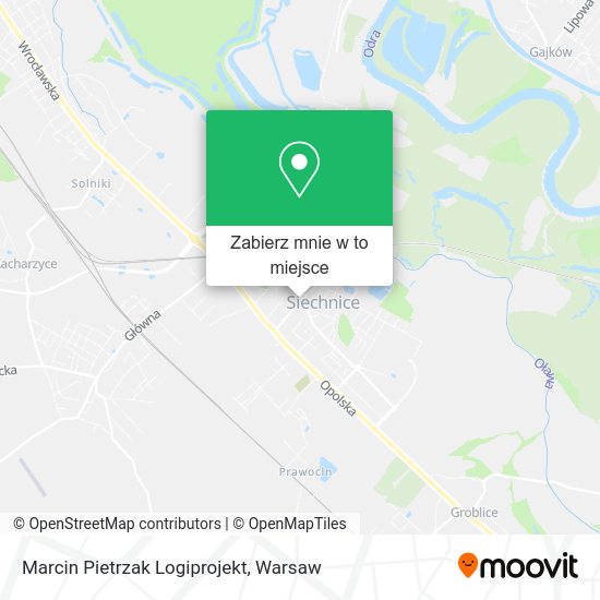 Mapa Marcin Pietrzak Logiprojekt