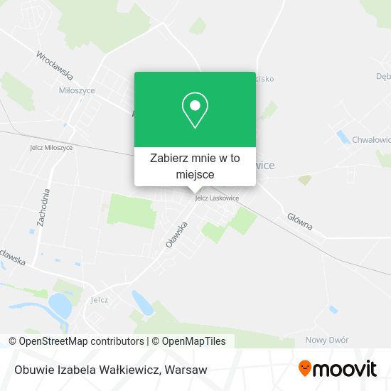 Mapa Obuwie Izabela Wałkiewicz