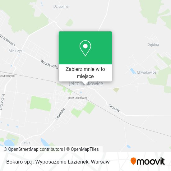 Mapa Bokaro sp.j. Wyposażenie Łazienek