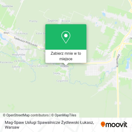 Mapa Mag-Spaw Usługi Spawalnicze Żydlewski Łukasz