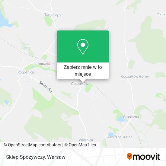 Mapa Sklep Spozywczy