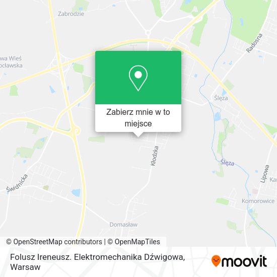 Mapa Folusz Ireneusz. Elektromechanika Dźwigowa