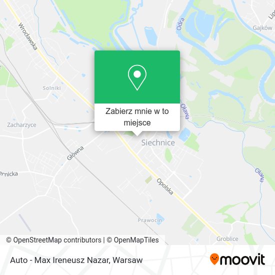 Mapa Auto - Max Ireneusz Nazar