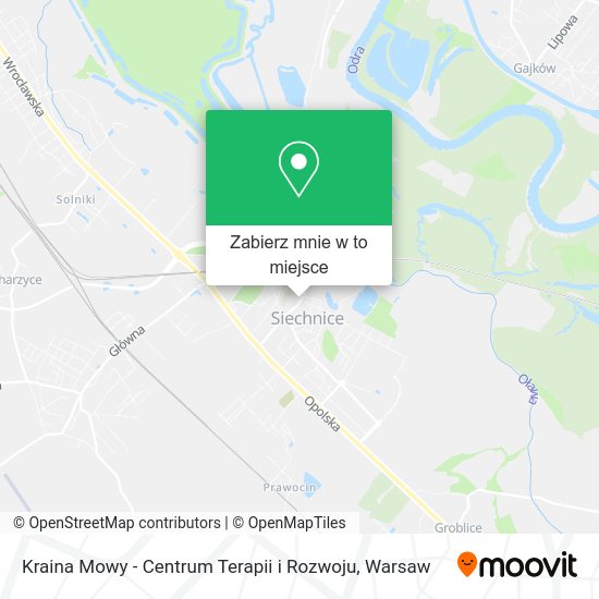 Mapa Kraina Mowy - Centrum Terapii i Rozwoju