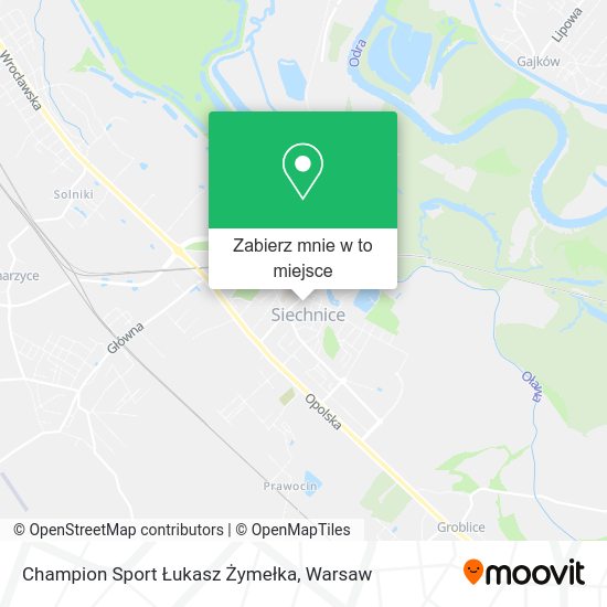 Mapa Champion Sport Łukasz Żymełka