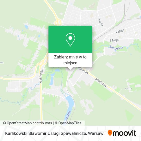 Mapa Karlikowski Slawomir Uslugi Spawalinicze