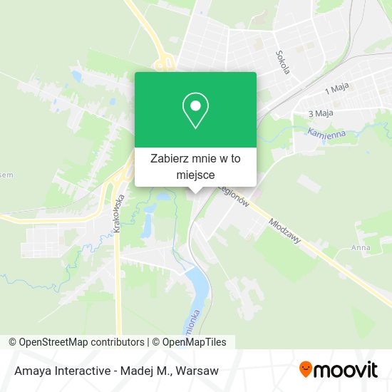 Mapa Amaya Interactive - Madej M.