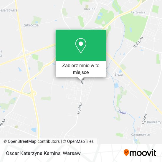 Mapa Oscar Katarzyna Kamins