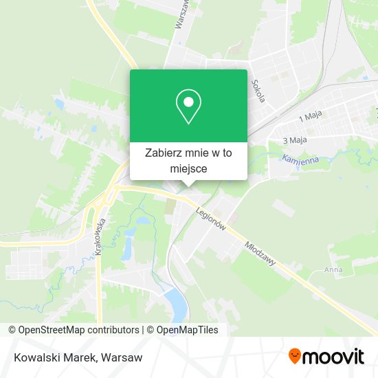 Mapa Kowalski Marek