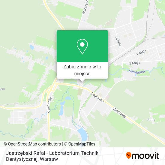 Mapa Jastrzębski Rafał - Laboratorium Techniki Dentystycznej