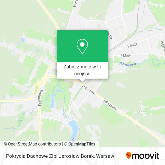 Mapa Pokrycia Dachowe Zibi Jarosław Borek