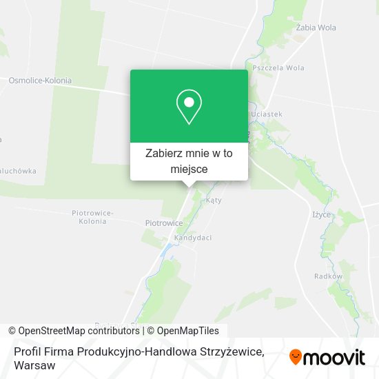 Mapa Profil Firma Produkcyjno-Handlowa Strzyżewice