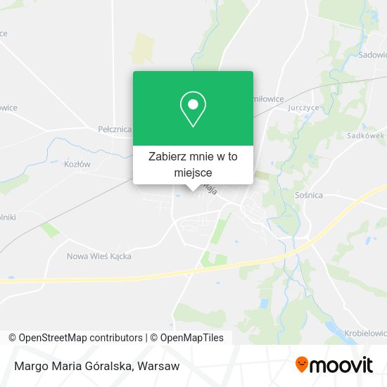 Mapa Margo Maria Góralska