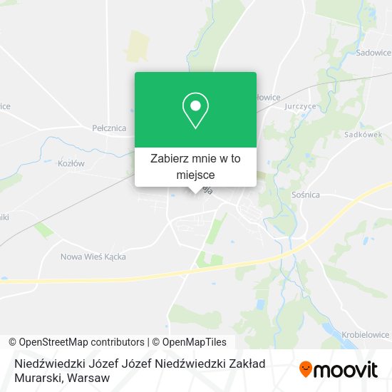 Mapa Niedźwiedzki Józef Józef Niedźwiedzki Zakład Murarski