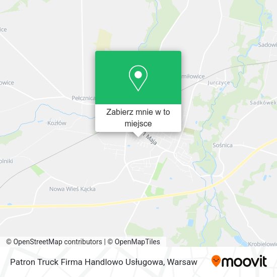 Mapa Patron Truck Firma Handlowo Usługowa