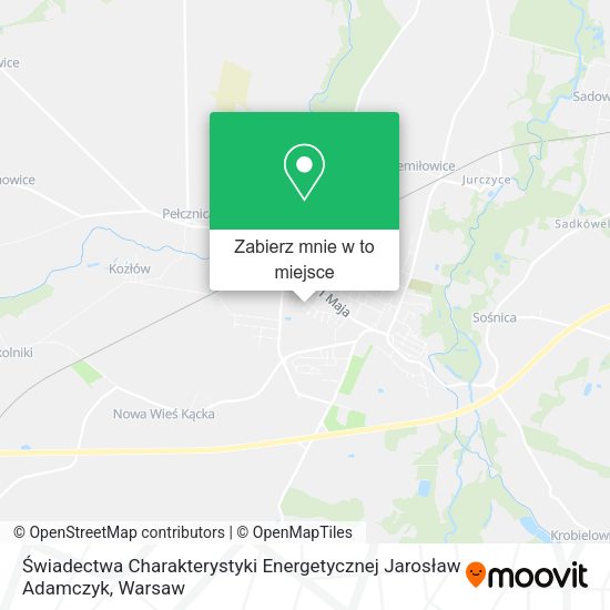 Mapa Świadectwa Charakterystyki Energetycznej Jarosław Adamczyk